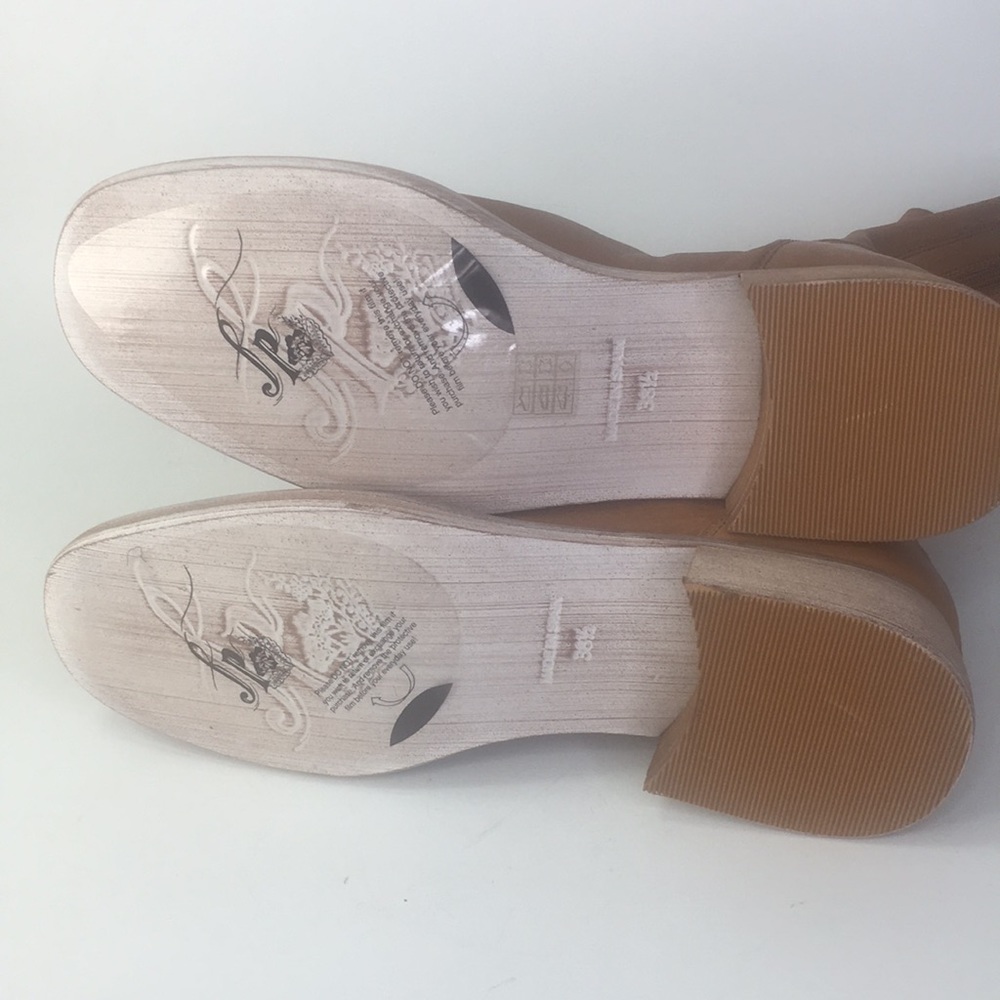 Free people boots 8.5 Elle block heel slouchy - Picture 6 of 8